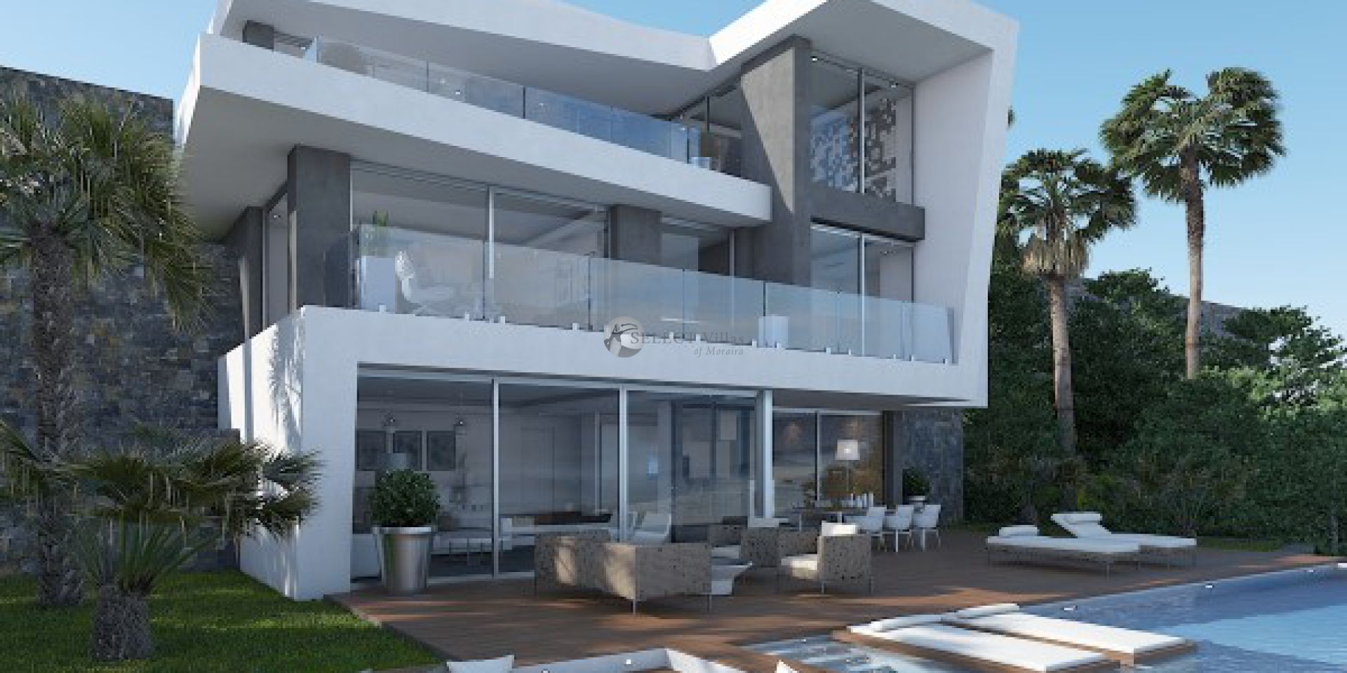 Luxury villas for sale in Moraira