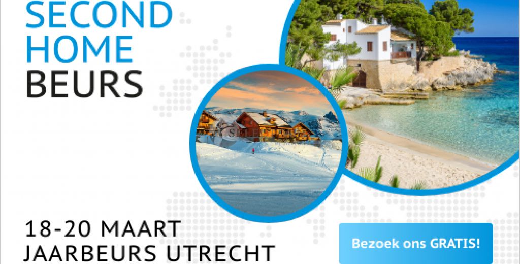 SELECT VILLAS te acerca la propiedad de tus sueños en la feria Second Home Expo 2022, celebrada del 18 al 20 marzo en Utrecht, Países Bajos