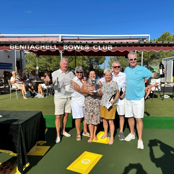 Select Villas patrocina la Competición de Maestros del Benitachell Bowls Club 2024