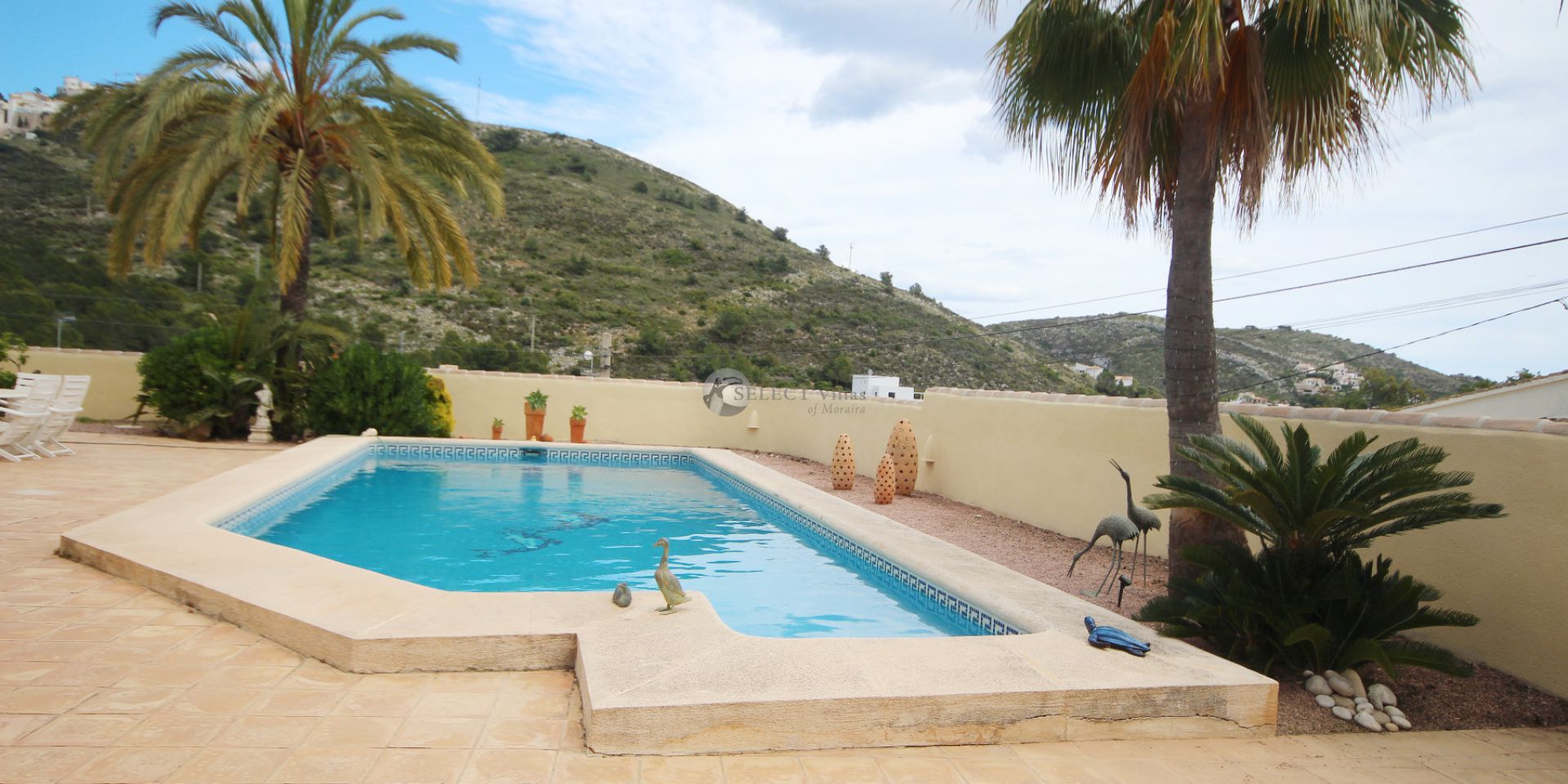 Villa de lujo con piscina en venta en Moraira
